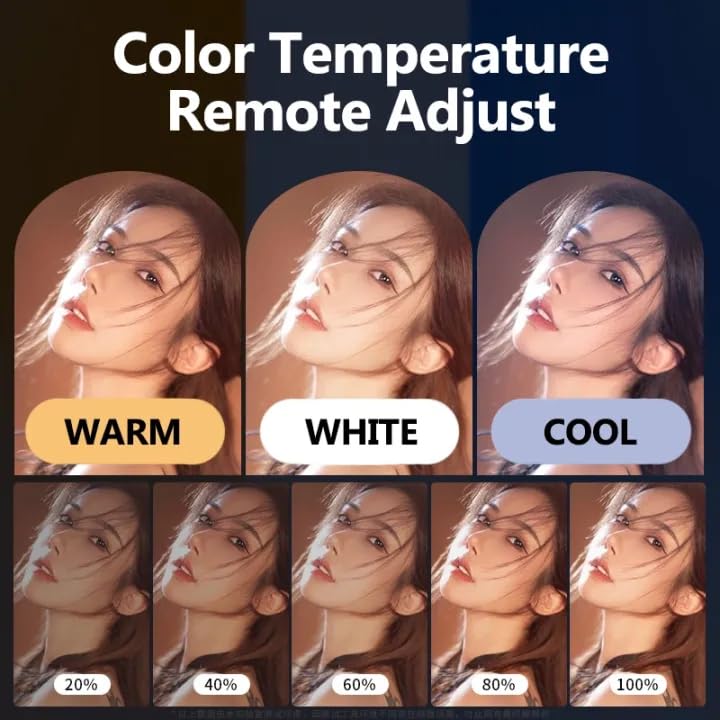 ADZOY (Pack 2) L 3560 Touch Pad Key Professional Super Bright LED Bi-Colors Panel Light (35cm x 60 cm) Upto 28 Inch, Camera LED Video Soft Light Panel Flash (Black)