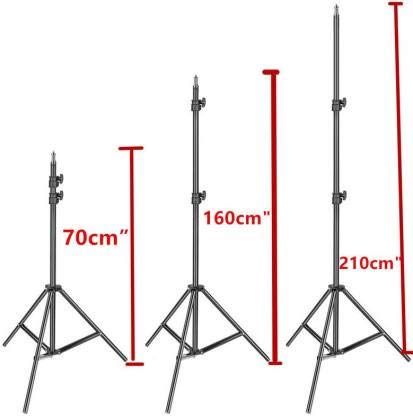 ADZOY 10 INCH LED Lighting Panel with 7 feet Tripod Stand for Photography Light Control for Live Stream Video Photo Lamp