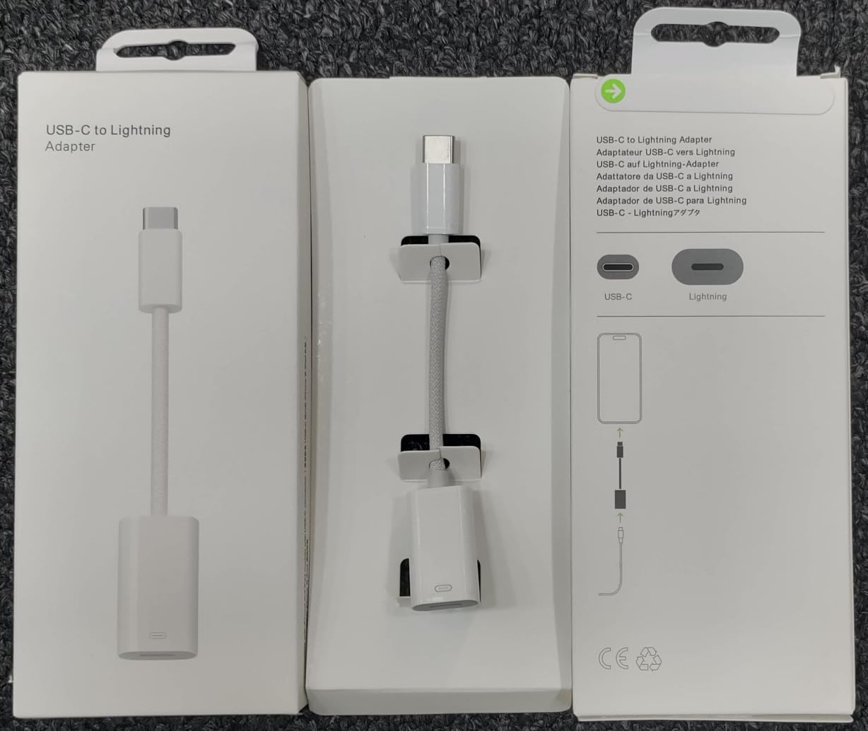 ADZOY [Pack of 2 2024 MFi Certified USB C Male to Lightning Female Adapter Type-C to 8 Pin PD Fast Charging Converter Data Sync for iPhone 15 15 Pro Max 15 Plus iPad Galaxy Pixel