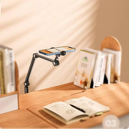 ADZOY Tablet Floor Stand Models 360 Degree Rotating Tall Stand Stable Base Flexible Universal Ipad Stand Floor Tablet Bracket Adjustable Flexible Rotation Phone Holder Aluminum Stand Support 12.9 Inch