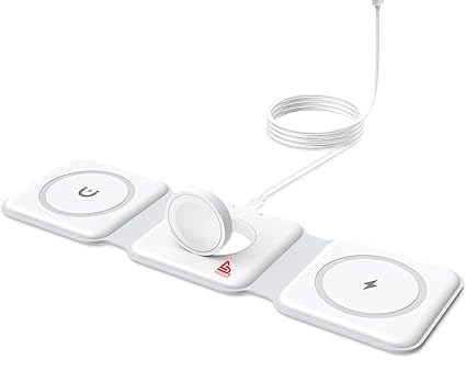 ADZOY 3 in 1 Wireless Flatbed Charging Station