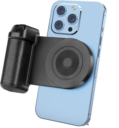 ADOZY Magnetic Camera Handle Bluetooth Bracket- Smartphone Handle Photo Holder Mobile Holder