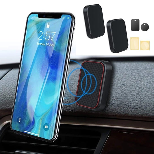 ADZOY Motorcycle and Car Super Strong Magnetic Phone Holder Holder Magnet Wall Mobile Phone Holder (Pack of 2)