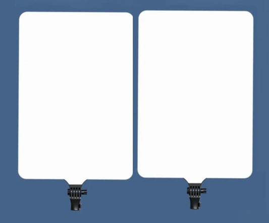 ADZOY (Pack 2) L 3560 Touch Pad Key Professional Super Bright LED Bi-Colors Panel Light (35cm x 60 cm) Upto 28 Inch, Camera LED Video Soft Light Panel Flash (Black)