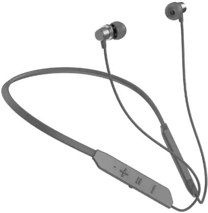 ADZOY Magnetic Earbuds Bluetooth5.0 Neckband (30Hrs Playtime), Incoming Call Vibration Bluetooth Headset  (Grey, In the Ear)