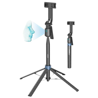 ADZOY Professional ADL-Q13 Intelligent AI Tracker Selfie Stick 180cm Wide Angle 360 Degrees Gimbal Foldable Auto Face Tracking with Remote | Overhead Phone Holder Stabilizer