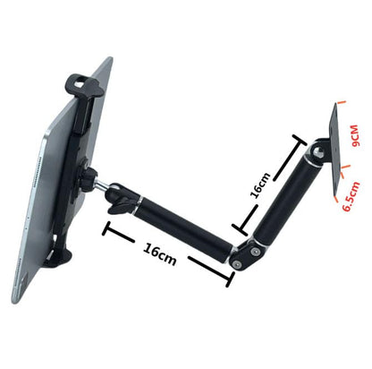 ADZOY Magic Arm Wall Mount Holder IPAD Tablet Aluminum Alloy Mobile Phone Holder for 4-13 inch Devices