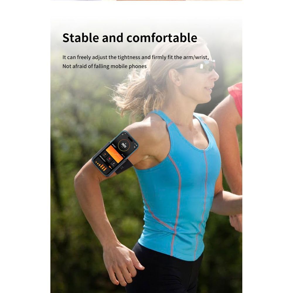 ADZOY Sports Wristband Phone Holder Mount Armband for Running Hiking Cycling Driving, Cell Phone Accessories | Mounts & Holders