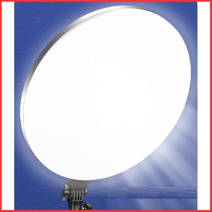 ADZOY 10 INCH LED Lighting Panel with 7 feet Tripod Stand for Photography Light Control for Live Stream Video Photo Lamp