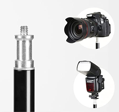 ADZOY 6.9 Feet (210cm) Strong Metal Tripod/Camera Stand with 360 Degree Rotatable Mobile Bracket, Beauty Ring Fill Light Stand, Photography Umbrella, Selfie Video Recording