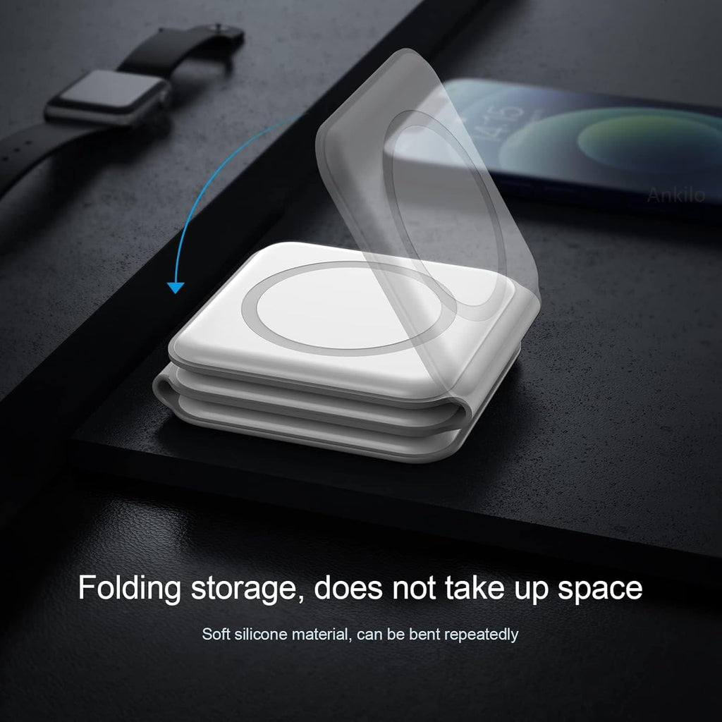 ADZOY 3 in 1 Wireless Flatbed Charging Station