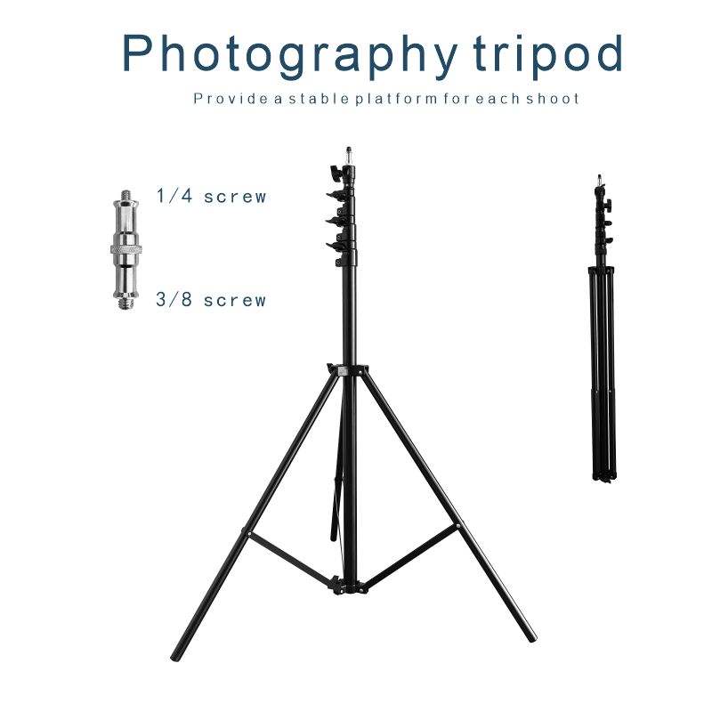 7 Feet Adjustable Metal Tripod