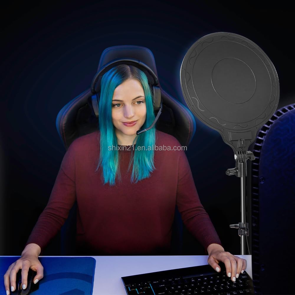 ADZOY [Pack of 2] NEEPHO PL-26CM Led Round Panel Light Video Light with NP-9988 7 FEET Tripod Stand and Phone Holder 3500K-6000K Dimmable Selfie Ringlight for YouTube Video Live Streaming Led