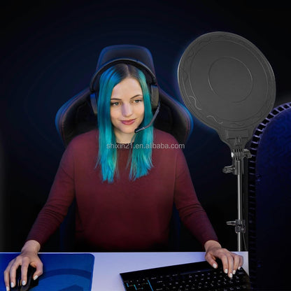 ADZOY [Pack of 2] NEEPHO PL-26CM Led Round Panel Light Video Light with NP-9988 7 FEET Tripod Stand and Phone Holder 3500K-6000K Dimmable Selfie Ringlight for YouTube Video Live Streaming Led