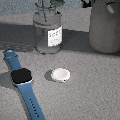 ADZOY 4 in 1 Portable Smart Watch Magnetic Wireless Charger for iwatch and Earpods