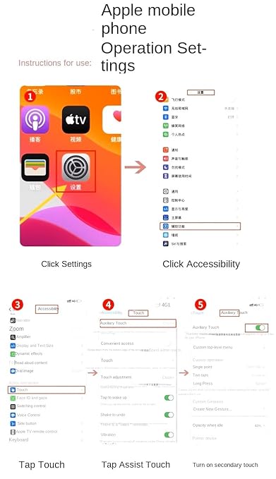ADZOY Multifunction Page Turner, Portable Camera Shutter, BT4.0 Remote Control, Comfort Grip, Long Range Photography, with Lithium Battery Included, for TikTok and Other Apps