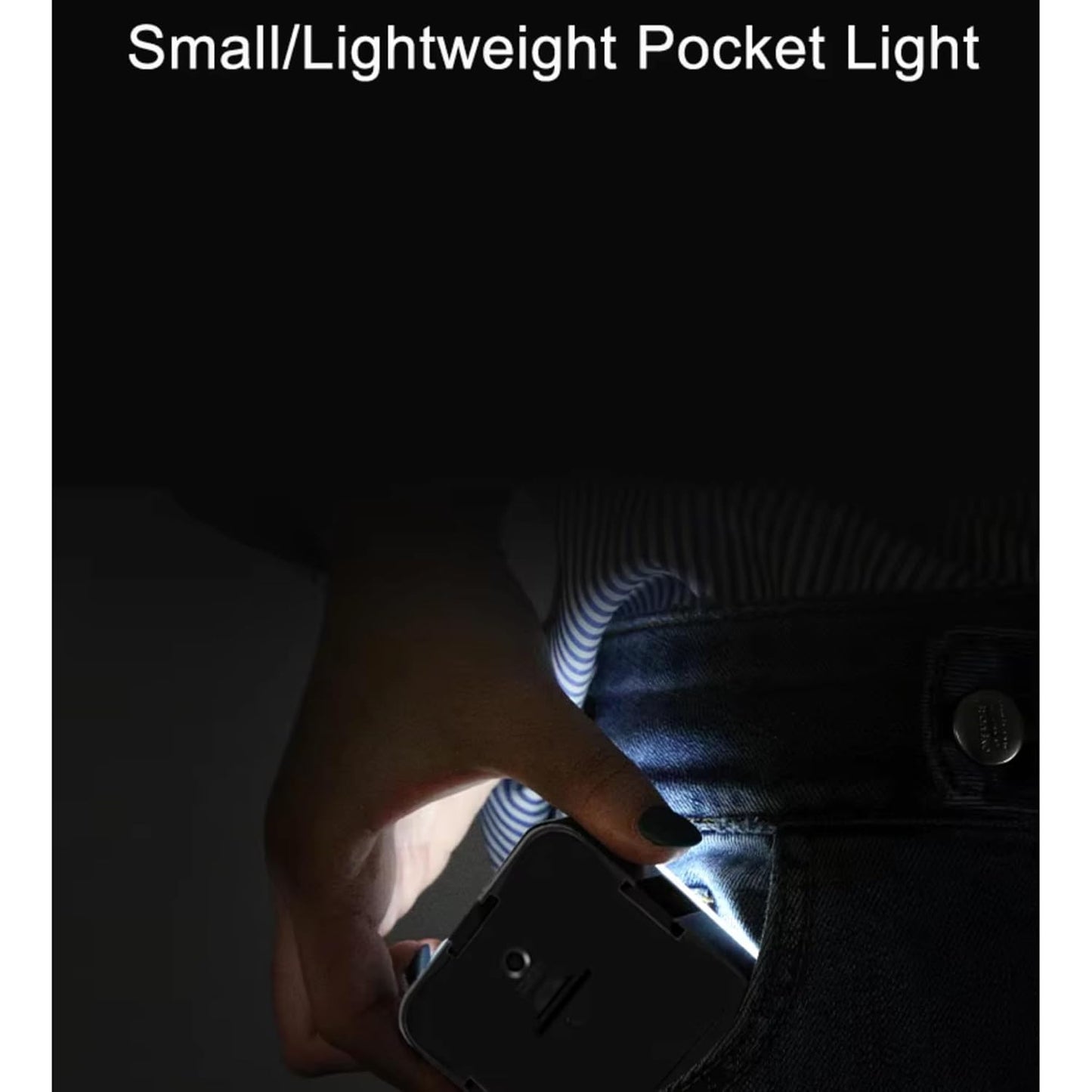 ADZOY AY-83 Pocket LED Light – Bi-Color & RGB, Rechargeable Mini LED Video Light for Selfie, Online Meeting, Photography & Videography