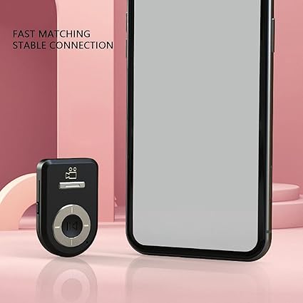 ADZOY Multifunction Page Turner, Portable Camera Shutter, BT4.0 Remote Control, Comfort Grip, Long Range Photography, with Lithium Battery Included, for TikTok and Other Apps