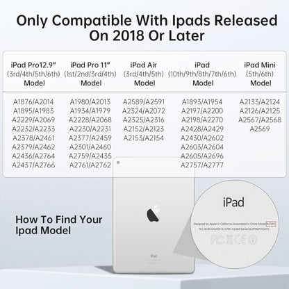 ADZOY P2 Display iPad Pencil, Stylus Pen with Real-Time Led Power, Pencil for iPad 6/7/8/9/10gen, Air 3/4/5/6(M2), Pro 11"/12.9"(M4), Mini 5/6/7, Stylus for 2018 & Later