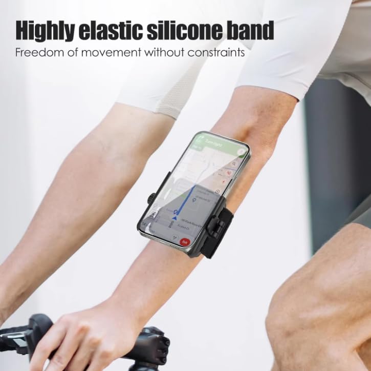ADZOY Sports Wristband Phone Holder Mount Armband for Running Hiking Cycling Driving, Cell Phone Accessories | Mounts & Holders