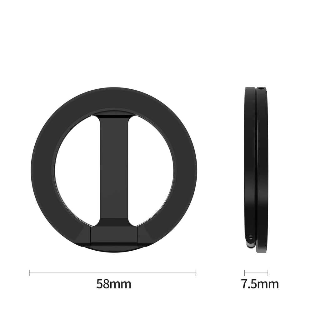 ADZOY Dual Strong Magnet Phone Holder for Car,Gym,Metal Surface Compatible with iPhone 15 14 13 12 Pro Plus Max Mag-Safe Case (Dual Magnetic Phone Holder for Car Gym)